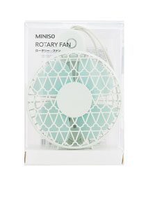 Hand held fan 'Ice cream' - with packaging, designed by LUCAS & LUCAS for MINISO