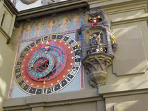 Sehenswürdigkeiten Bern: Astronomische Uhr am Zytglogge-Turm (Bern, Schweiz)