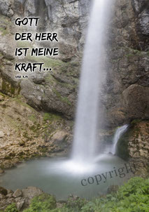 Leuenenfall, Weissbad, Alpstein, Christliche Kunstkarten