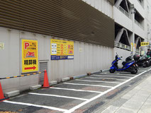バイクチケットパーク長者町！