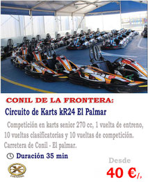 Karting El Palmar en Cádiz