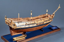 40-38 Le Francois |  Period:  1683 Scale:  1/48 | Scratch Built | Katsuji Tsuchiya 