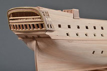 40-20 Prison Ship  | Period:  18~19th Century Scale:  1/143 | Scratch Built | Masahiko Fukuda 