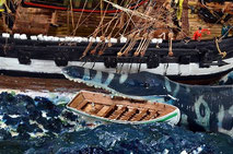  40-61  HMS Beagle |  Period:  1817 Scale:  1/75 | Scratch Built | Takeshi Aoki 