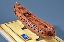40-37 Le Francois |  Period:  1863 Scale:  1/96 |  Scratch Built | Etsuro Tsuboi 