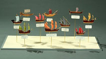 38-50 Old types of sailing ships | Masahiko FUKUDA