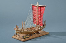 40-23 Egyptian Ship | Period:  BC2500 Scale:  1/50 | Amaty | Toshio Matsushita 