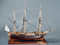 40-02  La Belle Poule | Period: 1765  Scale: 1/72 Scratch Built | Norio Uriu