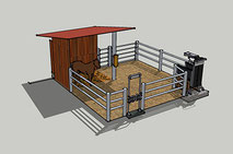 Active Horse Pferdestallsysteme Vorschaubild Produkte-Kompetenzen Bewegungsstall Chillout-Box Bild Startseite