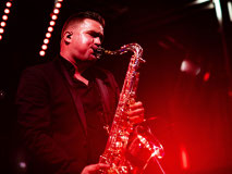 Saxophonist PETER SAX