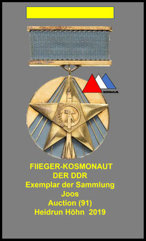 Vorderseite "Flieger-Kosmonaut der DDR mir einzige bekannte exemplar! 1978.
