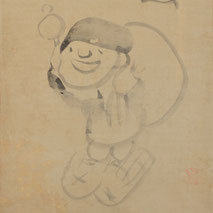 Sengai Gibon (1750-1837) | Painting of Lucky God Daikoku