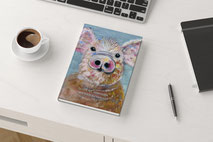 Giraffe Porträt Becher Kaffeebecher Kunstdruck Malerei Kunst Tierart
