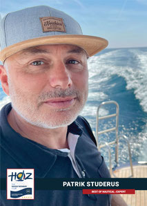 Patrik Studerus – HOZ Nautical Expert, erfahrener Hochsee-Skipper und Instruktor für praxisorientierte Meilentörns und nautische Ausbildung.