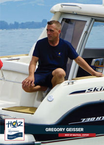 Gregory Geisser – Nautical Expert und erfahrener Motorboot-Instruktor bei HOZ, Spezialist für Praxis-Trainings auf Schweizer Seen
