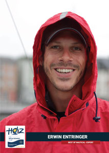 Erwin Entringer – Nautical Expert bei HOZ, erfahrener Skipper und Instruktor für praktische Motorboot- und Segeltörns in der Schweiz.