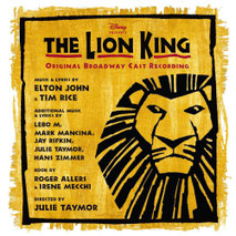 Lion king, Le roi Lion, Broadway cast Elton John