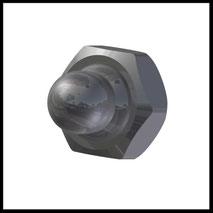 Sealing plug with nut type 1 system (1-VER)