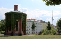 Wasserturm am Kollwitzplatz. Foto: Helga Karl