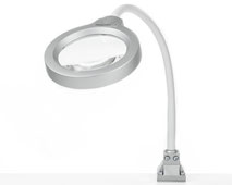 LED Lupenlampe RLL Flex BATZ Lupenleuchte mit Flexarm