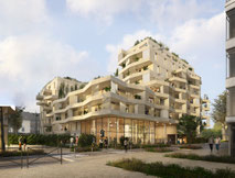 92 logements et 59 places de parkings à Rueil-Malmaison - Maître d'oeuvre d'exécution