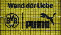 wand der liebe puma bvb dortmund signal iduna  park stadion drahtler architekten planungsgruppe