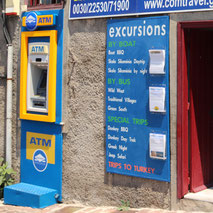 ATM Terminal Com Travel Molyvos Greece