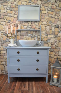 Waschtische im Art-Déco-Stil - Land & Liebe Badmöbel Landhaus