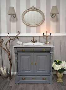 Waschtische im Kolonial-Stil - Land & Liebe Badmöbel Landhaus