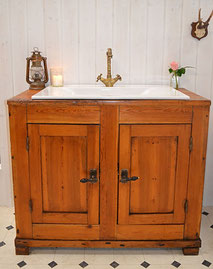 Retro-Waschtische - Land & Liebe Badmöbel Landhaus Retro-Waschtische - Land & Liebe Badmöbel Landhaus