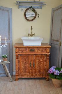 Waschtische aus der Gründerzeit - Land & Liebe Badmöbel Landhaus