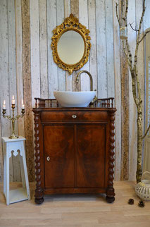 Waschtische aus der Gründerzeit - Land & Liebe Badmöbel Landhaus