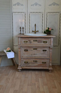 Waschtische in Pastell-Tönen - Land & Liebe Badmöbel Landhaus