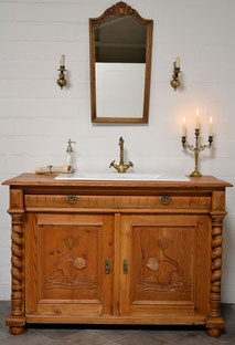 Antike Waschtische - funktionstüchtig aufgearbeitet - Land & Liebe