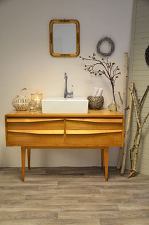 Retro-Waschtische - Land & Liebe Badmöbel Landhaus