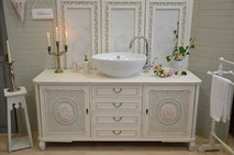 Maritime Badmöbel Beachhouse - Land & Liebe Badmöbel Landhaus