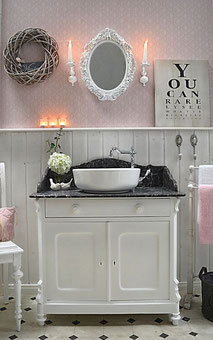 Waschtisch Mit Marmorplatte