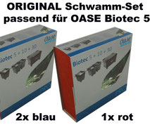 Ersatzschwämme Biotec 10  -  Set oder einzelnd