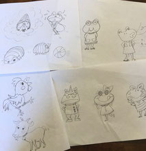 デッサンは繰り返し描きます