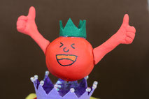 トマトの神様をたたえるオムコレ2016入賞帽子