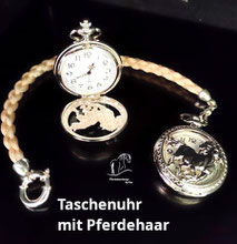 Taschenuhr mit Pferdehaar