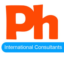 Das Bild zeigt das Logo von PH-International Consultants.