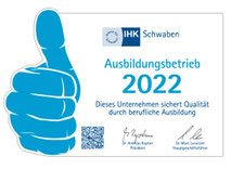 Roos GmbH - education company of the year 2022 IHK Swabia