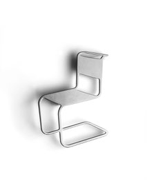 Stainless Steel Brooch of Thonet Chair S33 designed by Mart Stam