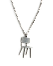Stainless Steel Necklace of Ahrend Revolt Chair designed by Friso Kramer