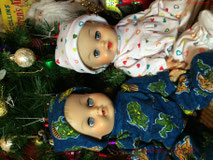 Vintage Dee an Cee Baby Dolls. Berengeur baby dolls, Marie Osmond porcelain babies, Walmart twin dolls, Dianna Effner Baby and Blossom, 
