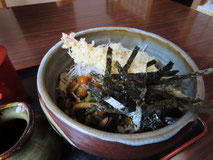 きのこ蕎麦