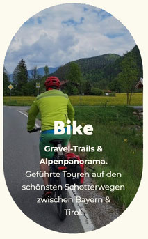Gravel-Trails & Alpenpanorama: Geführte Touren zwischen Bayern & Tirol