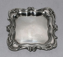 Kleiner Untersetzer Sterling Black, Starr & Gorham New York 7,5 x 7,5 cm