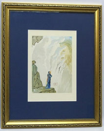 Salvador Dali Farbholzschnitt "Die Schönheit der Skulpturen" Dante 60/150, € 380,00